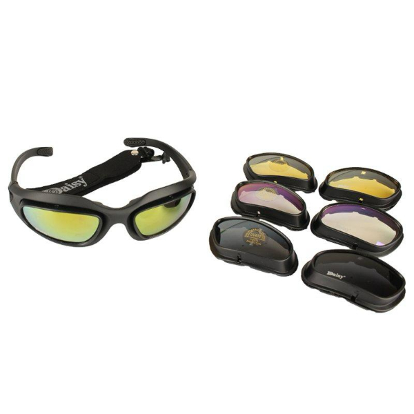 Çok Lensli Tactical Gözlük Seti  - 3